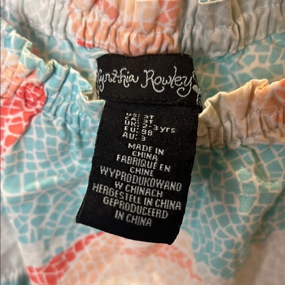 💖**Host Pick**💖 Pink and Green Ruffled Ruched Sundress with Spaghetti Straps